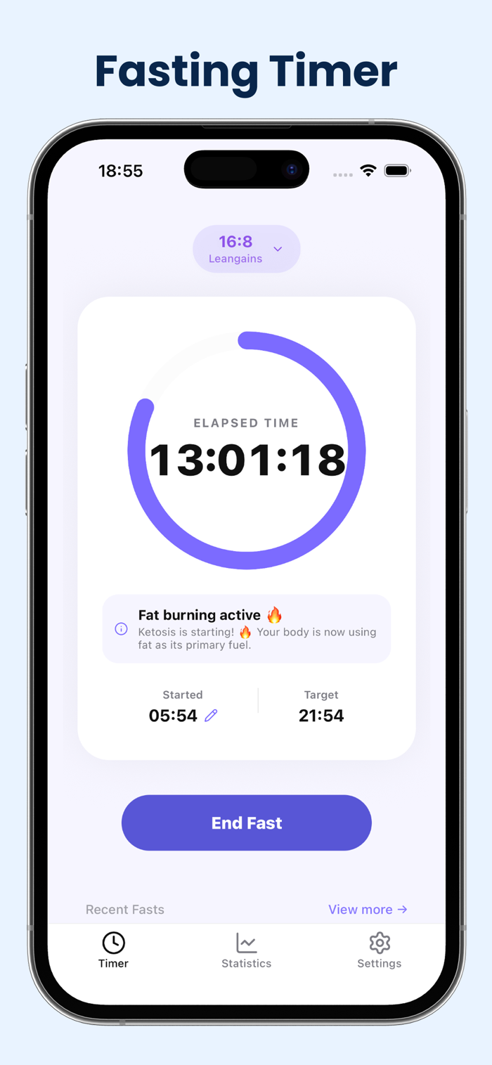 Fasting Tracker – Fast Timer - Fasting Tracker是一款简单强大的禁食追踪应用程