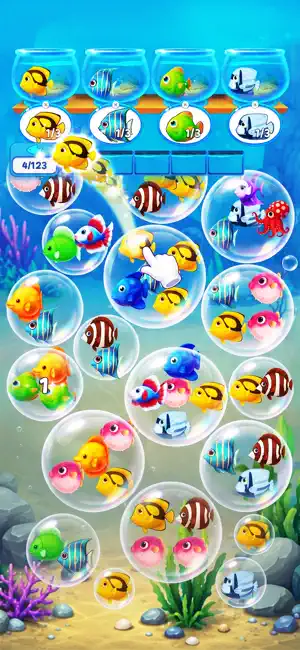 Fish Sort Puzzle - Bubble Jam screenshot 4