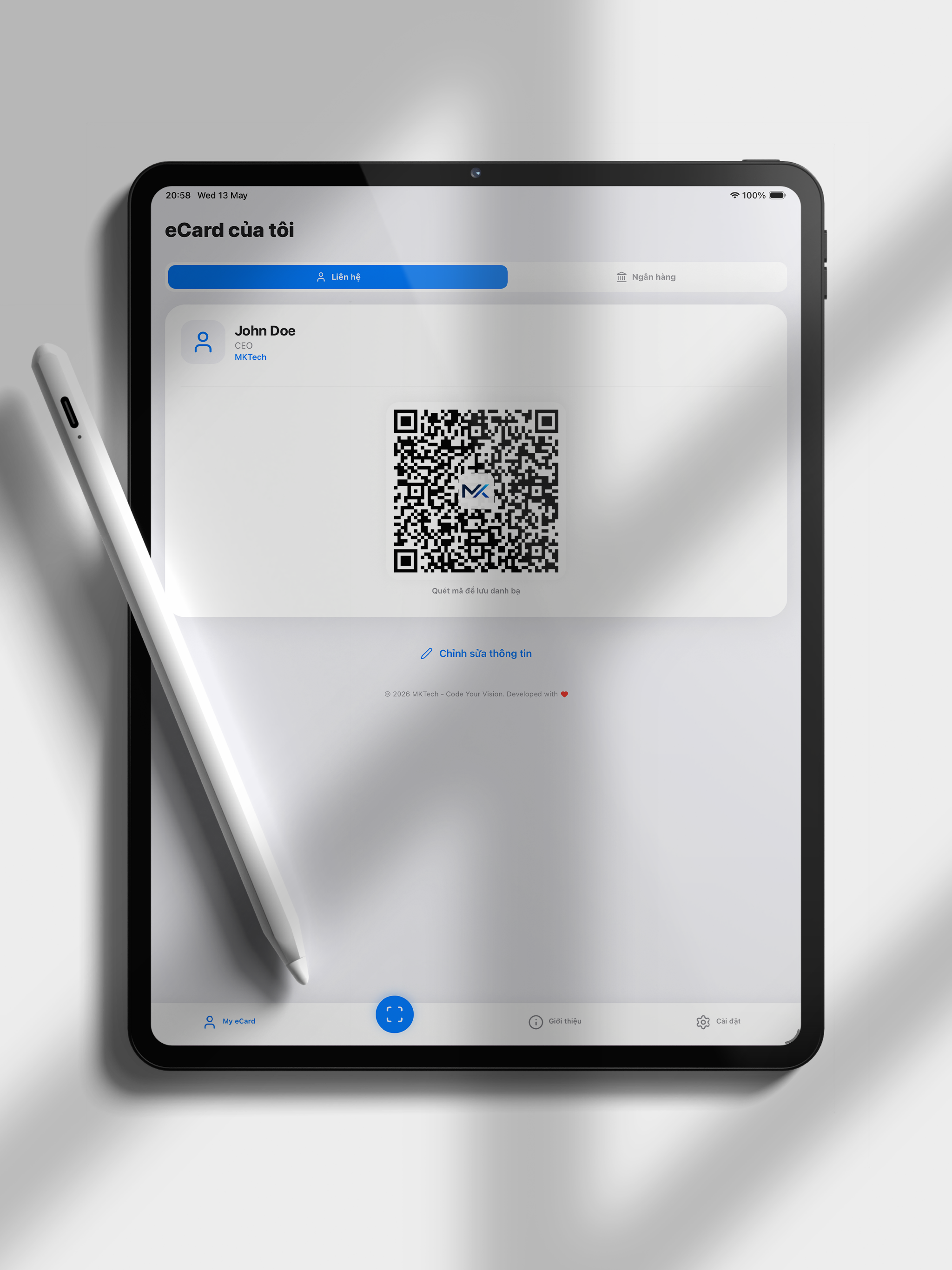 MK Widget Card – QR Ngân Hàng screenshot 7