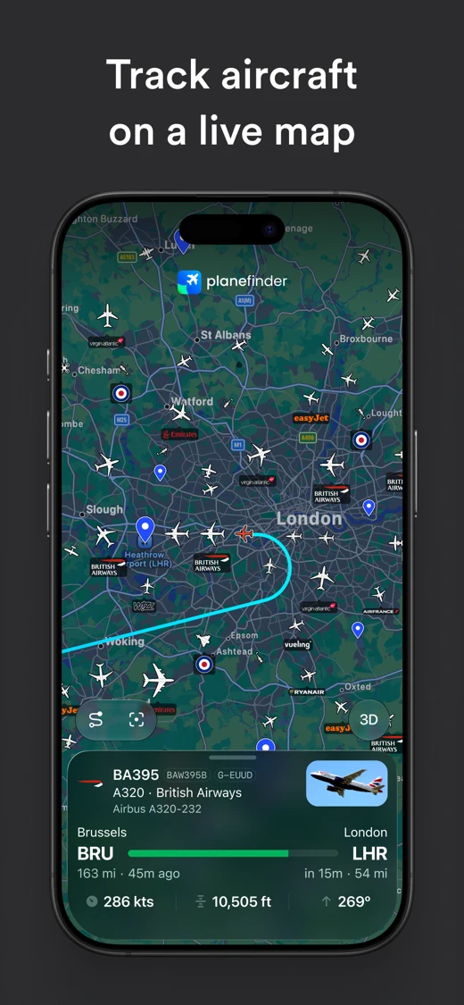 Plane Finder ⁃ Flight Tracker screenshot 5
