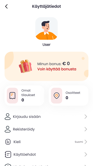 Pizza Service Kirkkonummi Screenshot