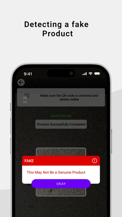 Yellow Label Verification Screenshot