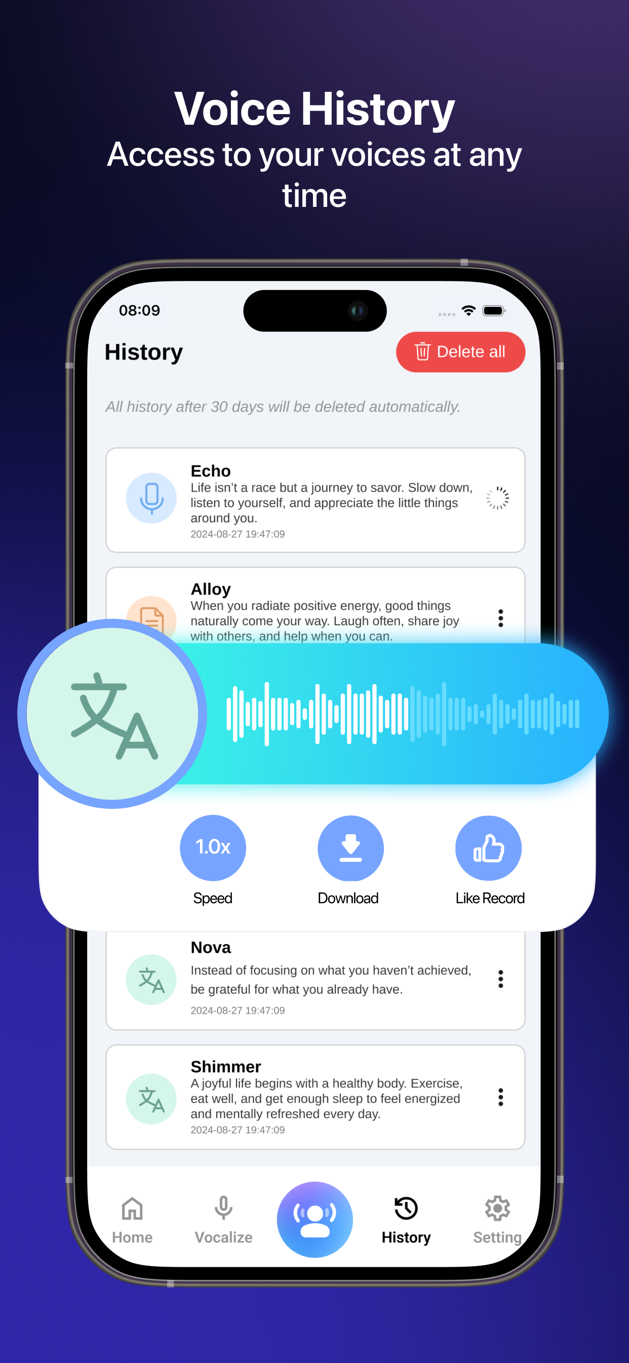 Text to Speech - AI Voices screenshot 5
