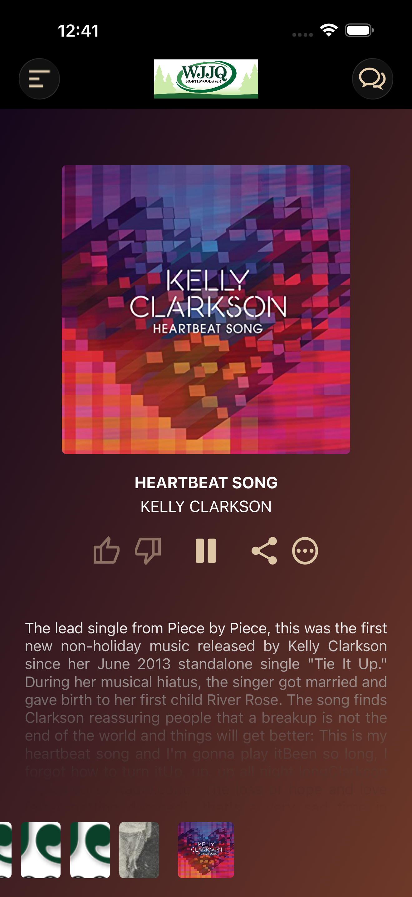 WJJQ 92.5 screenshot 2