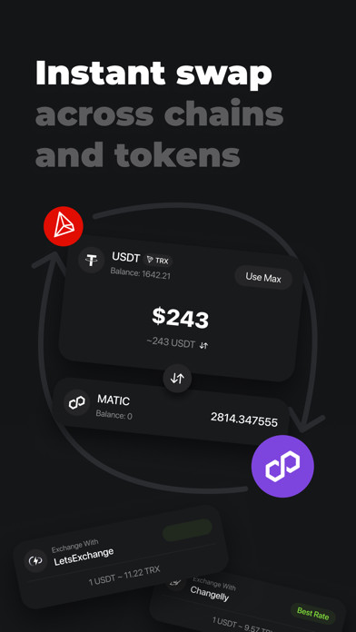Defexa - Bitcoin Crypto Wallet Screenshot