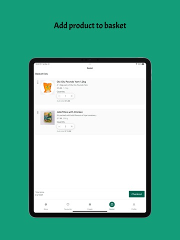 EverythingAfrican iPad screenshot