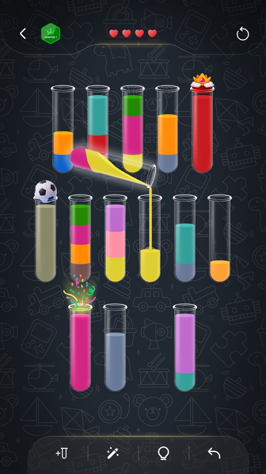 #3. Sort liquid : Water challenge (iOS) 由: Yoogalab SL
