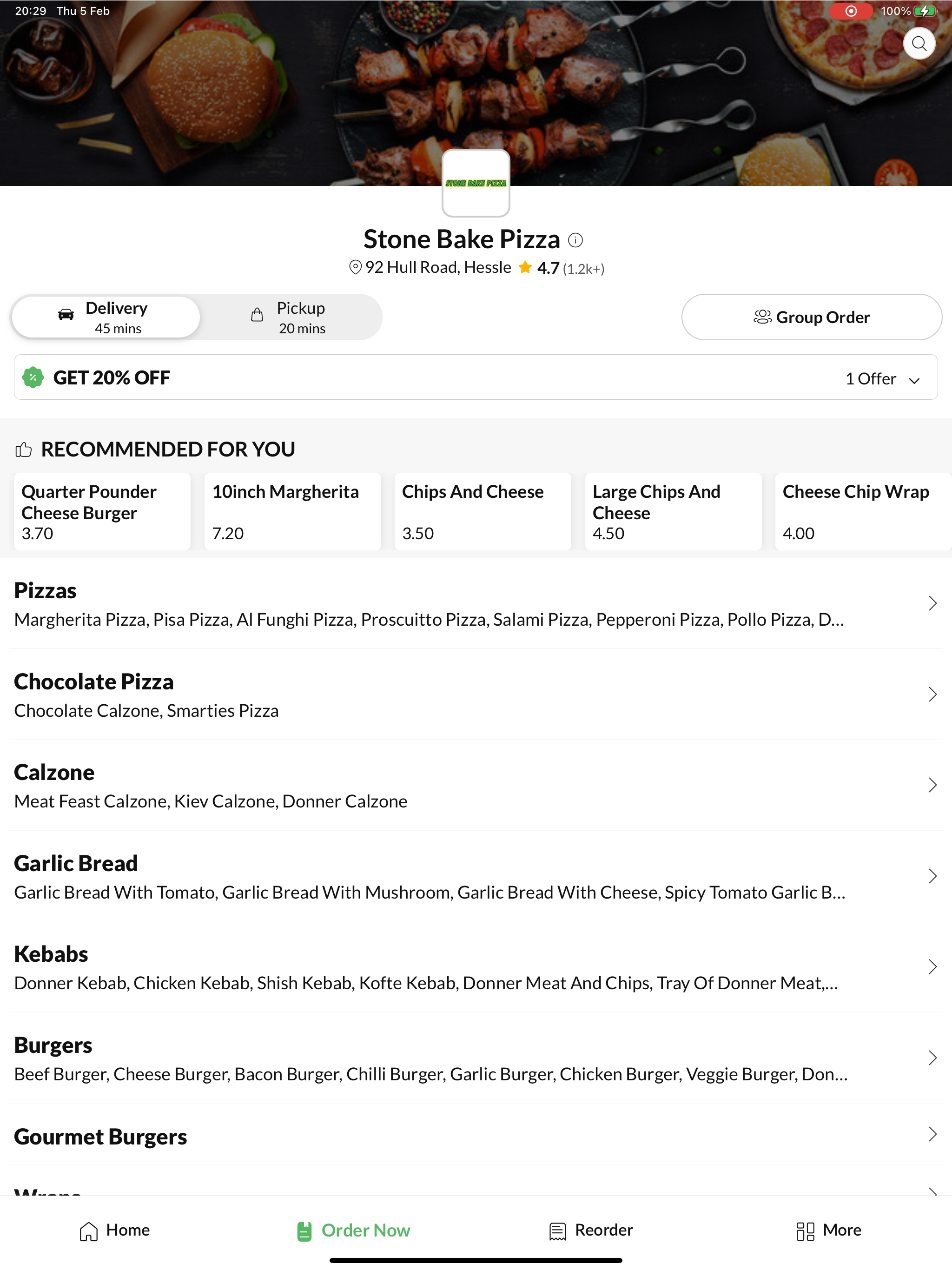 Stone Bake Pizza screenshot 6