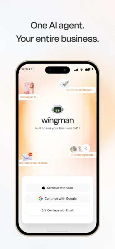 Wingman: AI agent & assistant screenshot 1 of 6