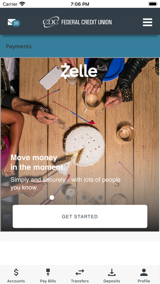 #5. CDC FCU Mobile Banking (iOS) By: CDC Federal Credit Union