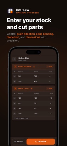 CutFlow: Cut List Optimizer Screenshot 3 of 6