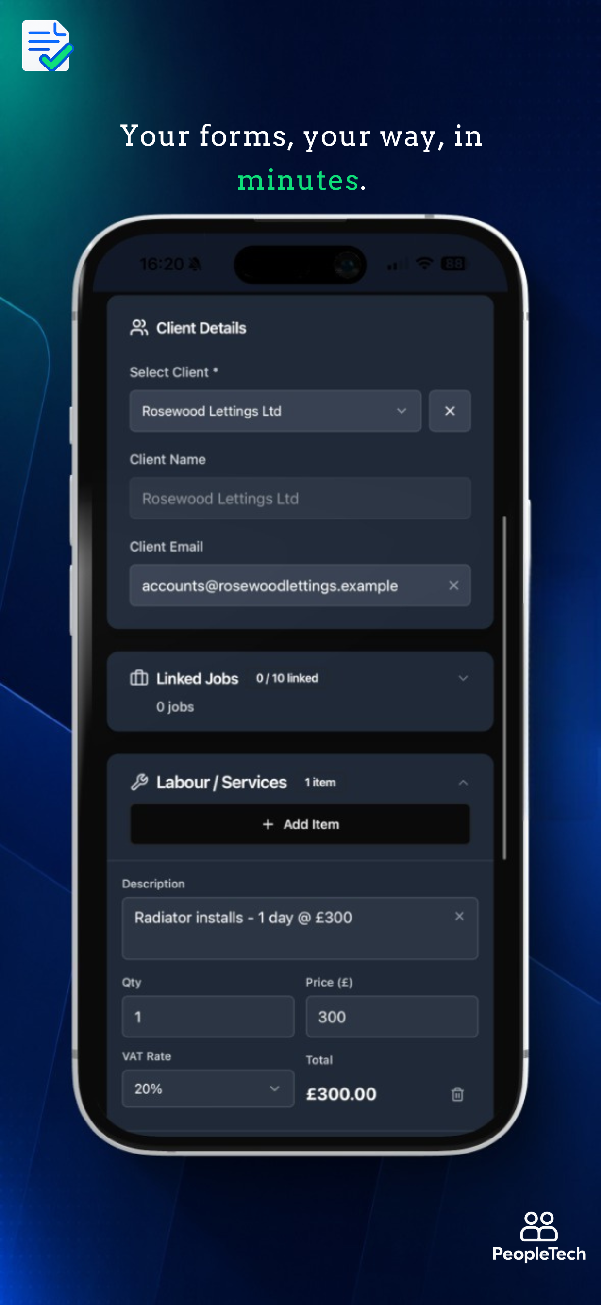 InvoiceMe - App screenshot 2