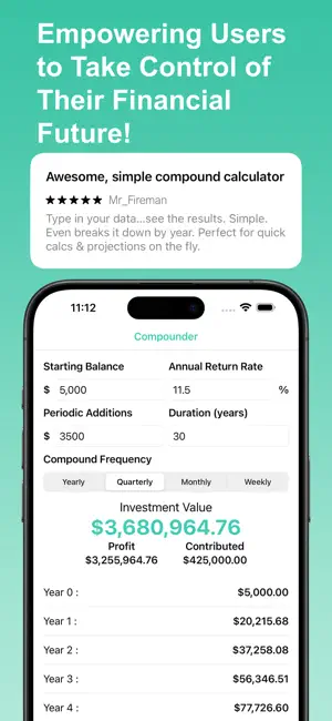 Compounder screenshot 3