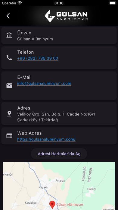 Gülsan Alüminyum Screenshot