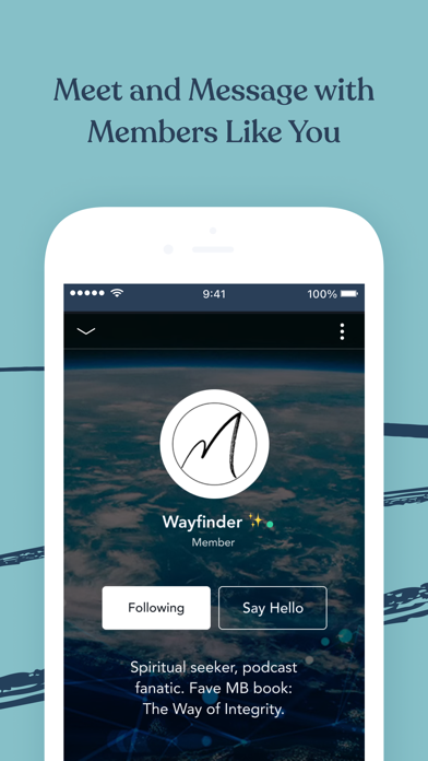 Martha Beck Community iPhone screenshot 2 - Lifestyle app