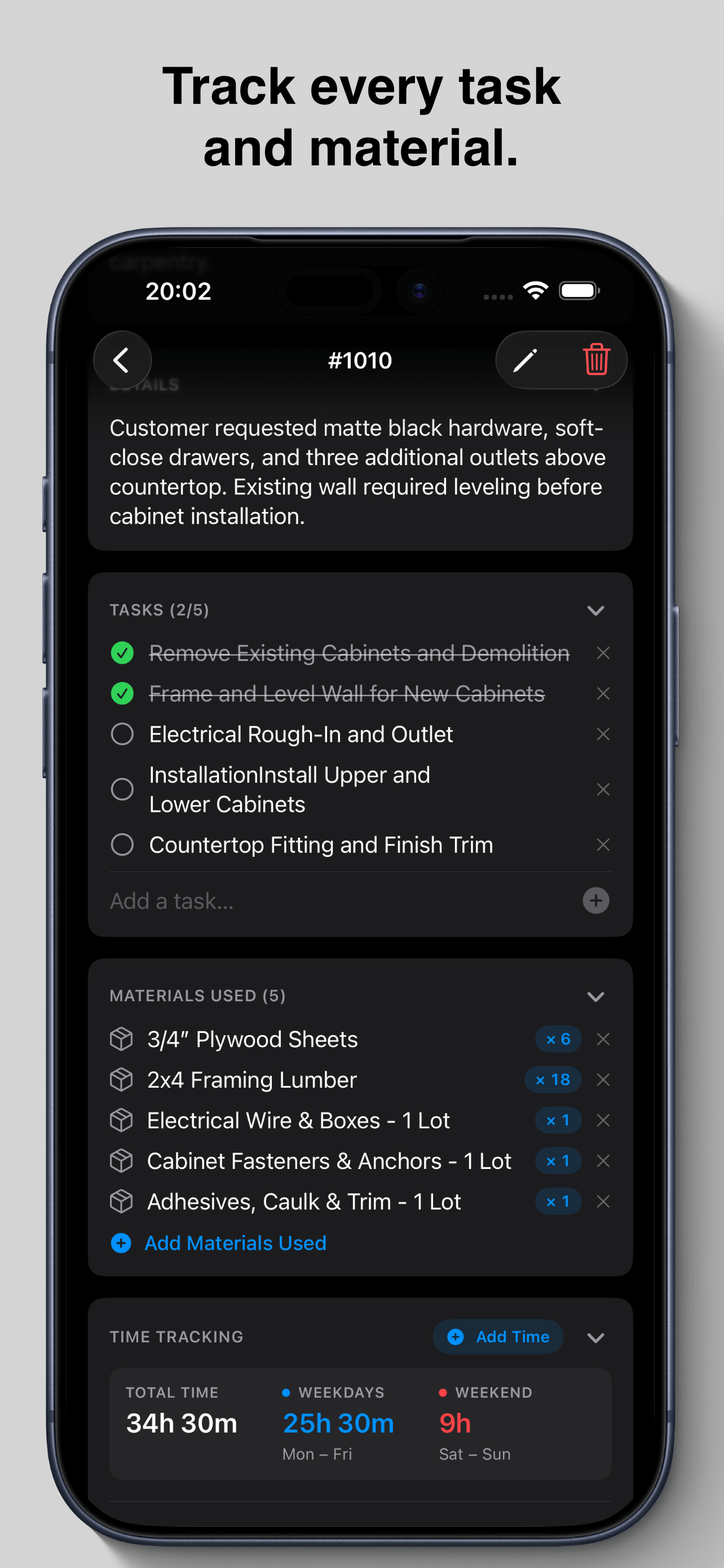 Zervaz - Work Orders screenshot 3