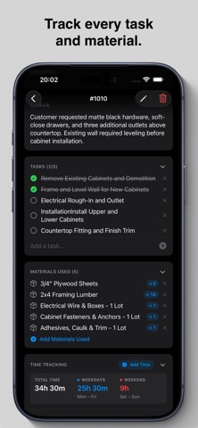 Zervaz - Work Orders screenshot