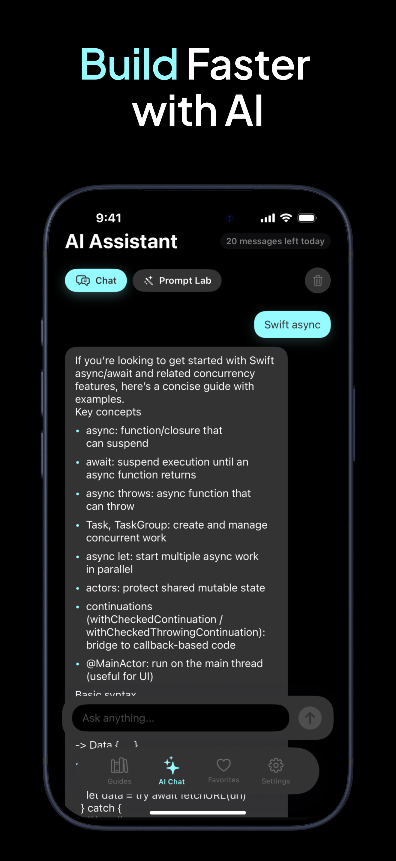 Glide AI Coding Practice Guide screenshot 2