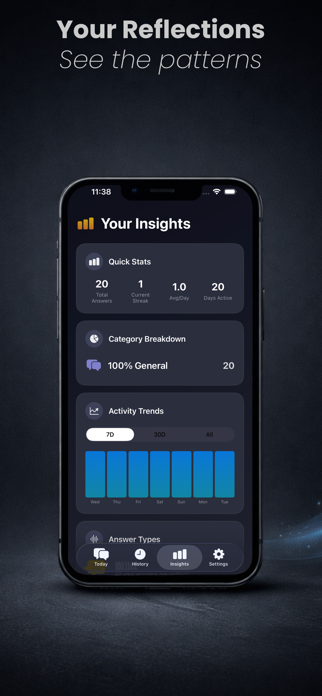 DQA: Daily Question App Screenshot 4 of 4