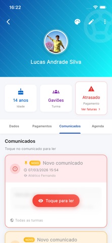 AppFUT - Gestão de Escolinhas Screenshot 7 of 10