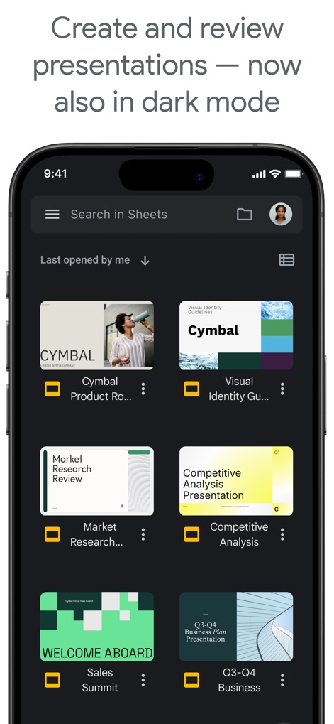 Google Slides - Productivity App | MWM