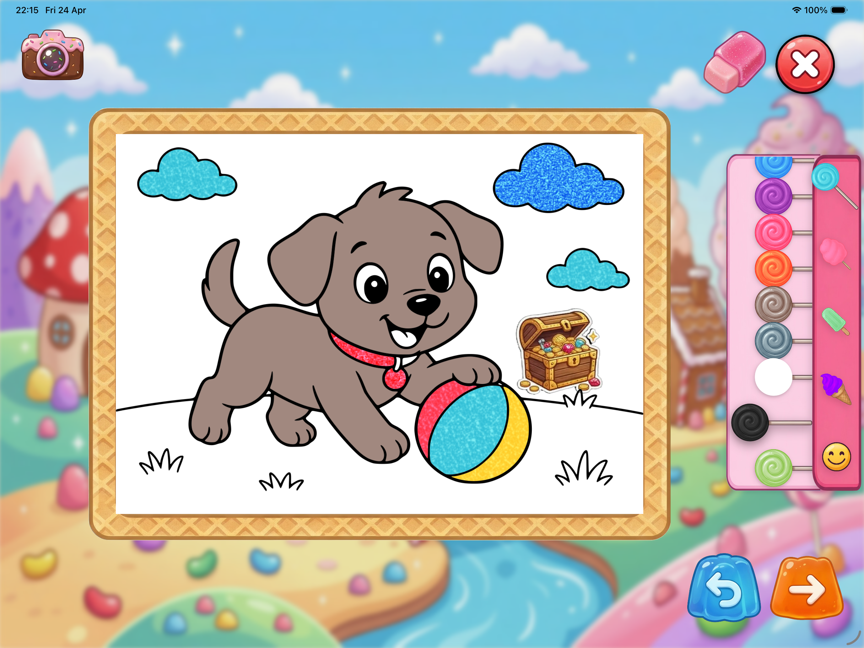 Candy Color: Fun Coloring Book