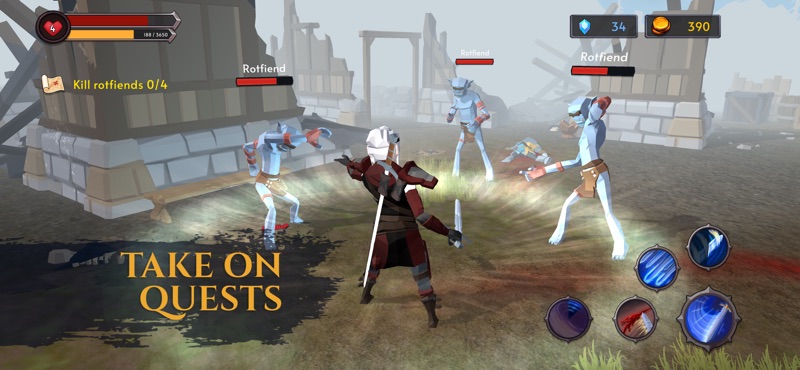 The Elder Blood - RPG de ação screenshot 5