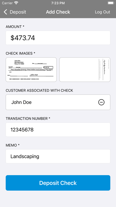 Guaranty Bank Business mRDC Screenshot