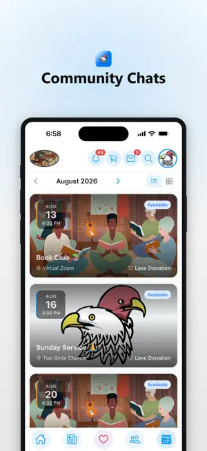 Two Birds Church Community screenshot 4