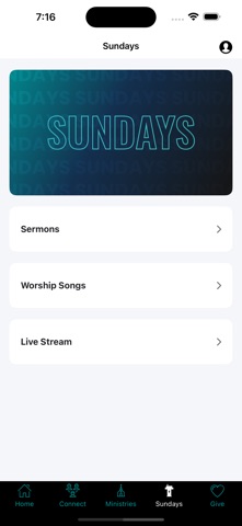 OCF Church App screenshot