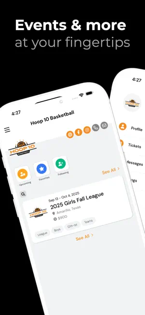 Hoop 10 Basketball screenshot 1