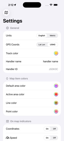 App screenshot