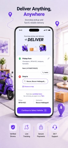 Voder - On Demand Logistics screenshot