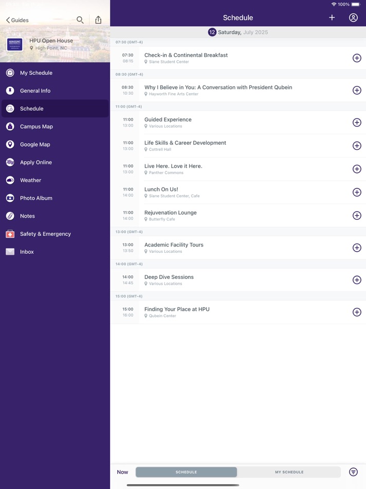#2. High Point University Guides (iOS) Podle: High Point University