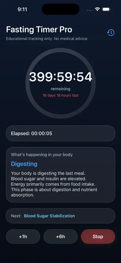 Fasting Timer Pro screenshot 4