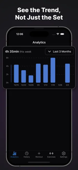 Plainlift: Simple Workout Log screenshot 3