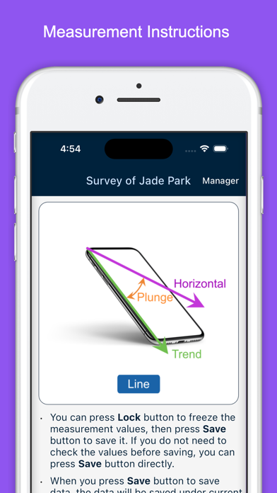 Geology Clinometer: GeoCompass Screenshot