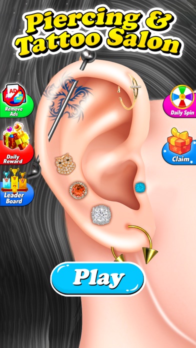 Piercing Jewelry Tattoo Salon Screenshot
