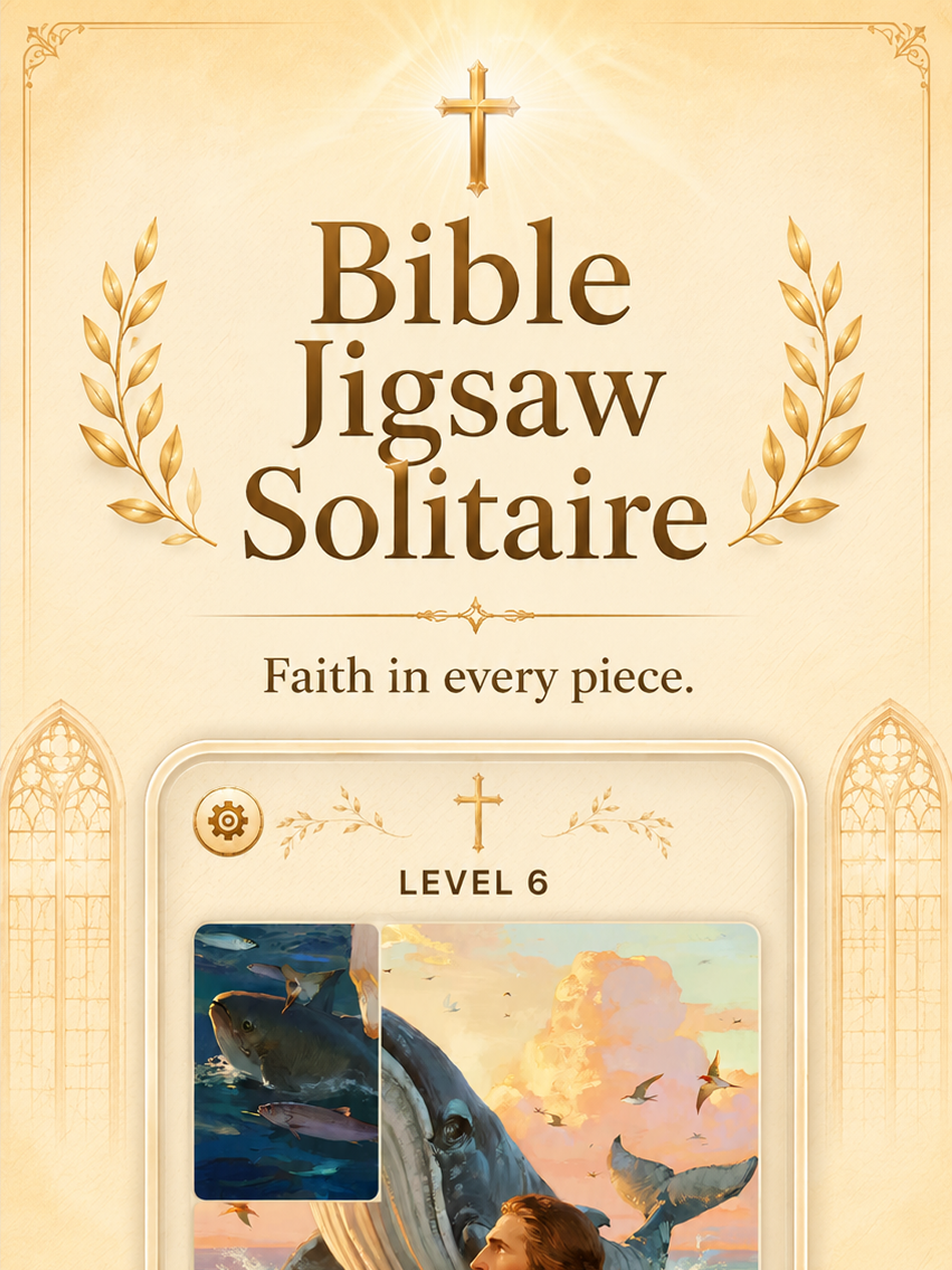 Bible Jigsaw Solitaire: Merge screenshot 6