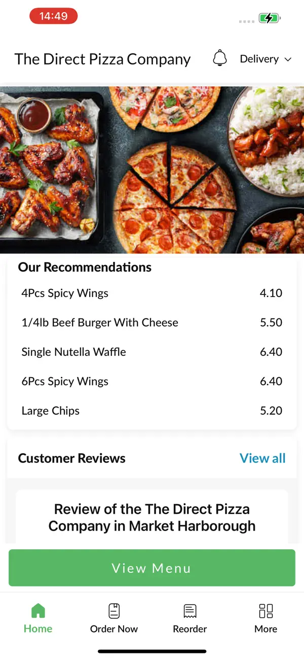 Screenshot #2 pour The Direct Pizza Harborough