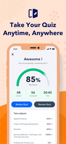 ISSA CPT Exam Prep 2026 iPhone screenshot