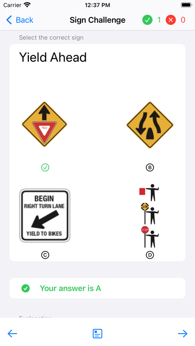 Florida Driver Test - DMVCool Screenshot