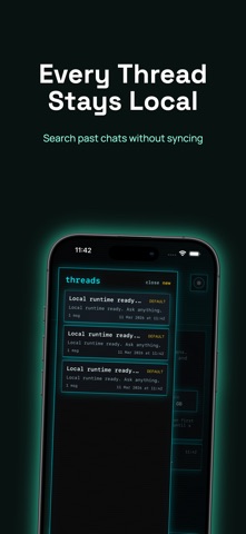 Blackwall: Offline AI Chat screenshot
