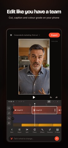 Vidmoat: AI Video Editor Screenshot 1 of 5