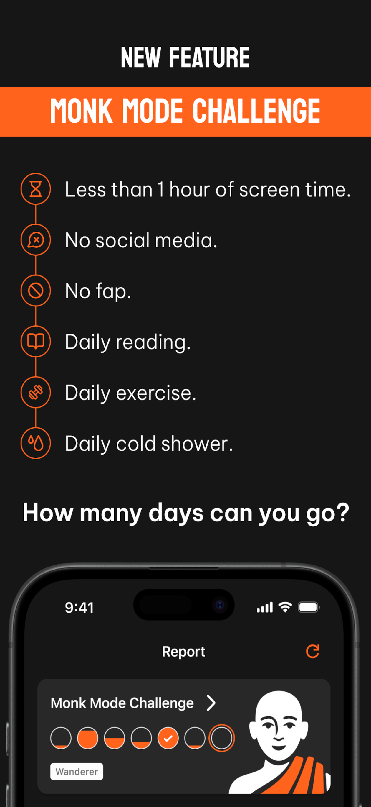 Monk Mode: Screen Time Control