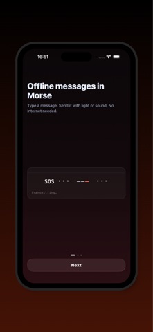 M: Morse Code Translator Screenshot 6 of 8