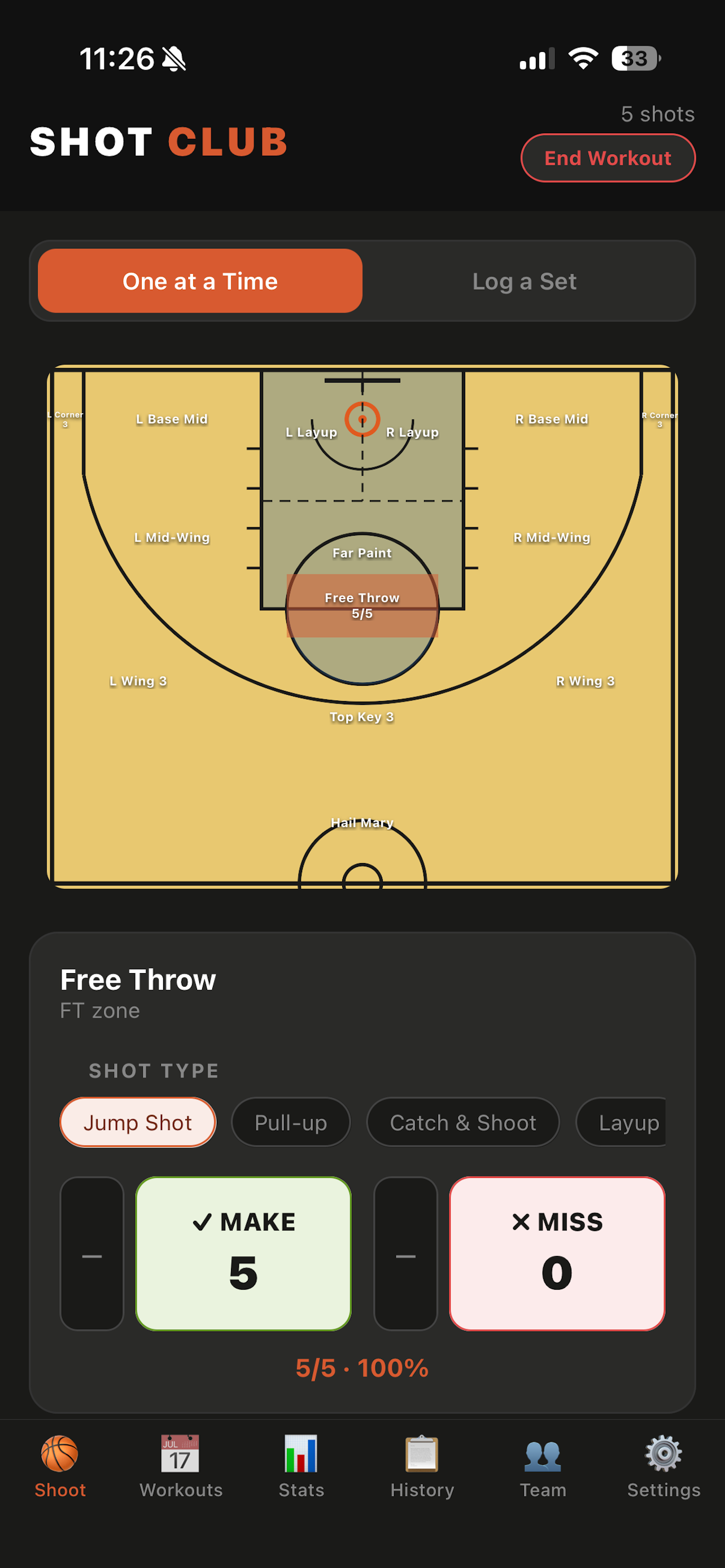 Shot Club - Basketball Tracker
