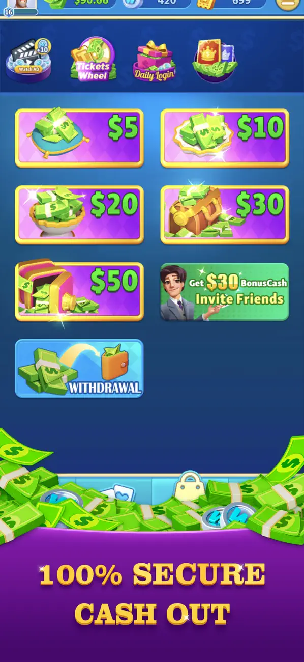 #2. Solitaire Arena - Win Cash (iOS) 由: Mobile Fox Limited