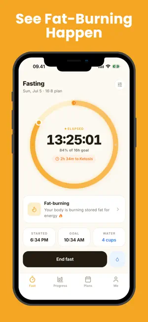 Fastly Fasting Tracker screenshot 1