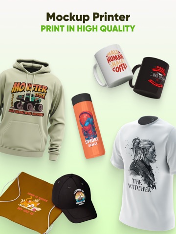 T-Shirt Designer & Printer iPad screenshot